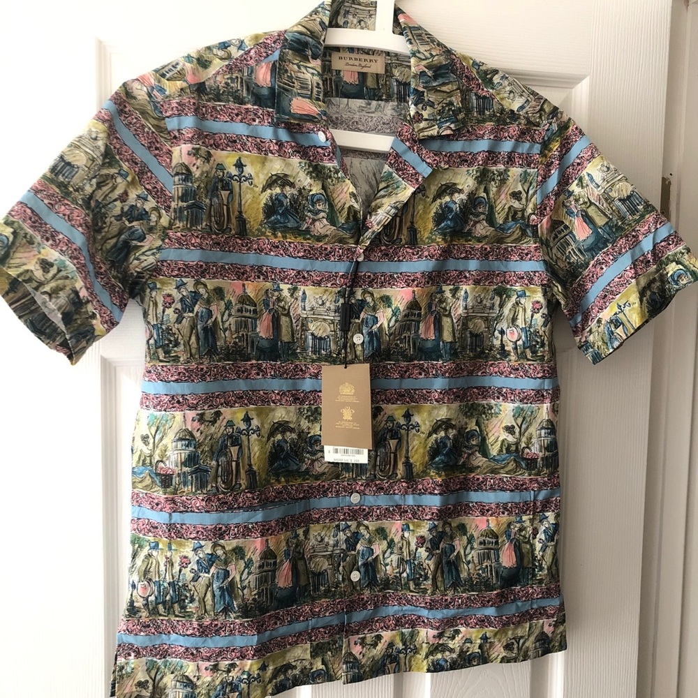 Burberry Jude Art Print shirt